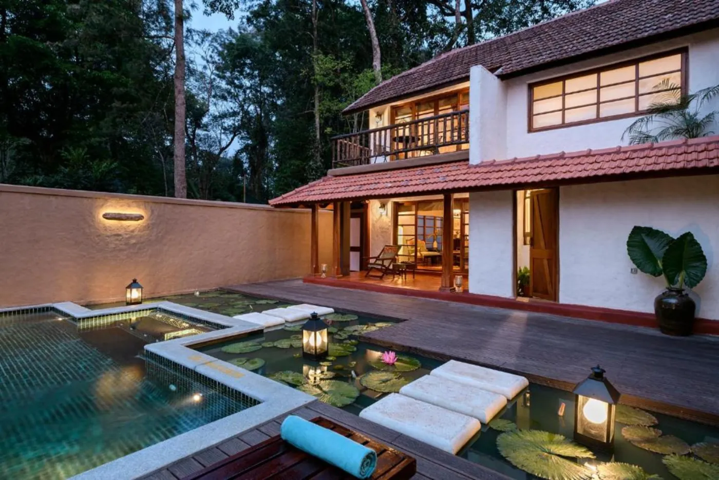 Resort surroundings in Coorg